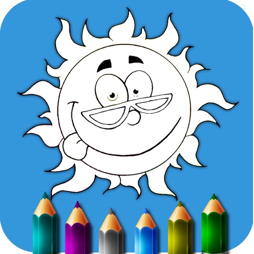 Coloring book for kids. HD