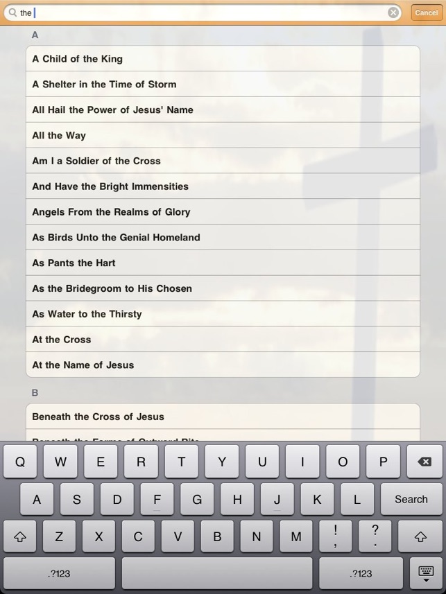 Advent e-Hymns for iPad