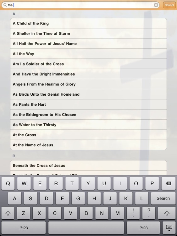 Advent e-Hymns for iPad