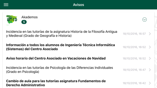 Avisos de la UNED(圖3)-速報App