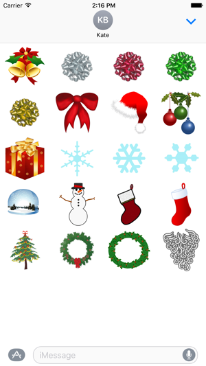 Holiday and Christmas Stickers(圖2)-速報App