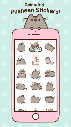 Pusheen Animated Stickers