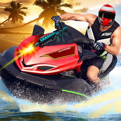 Jet Ski Counter Strike -Top 3D JetSki Racing Game icon