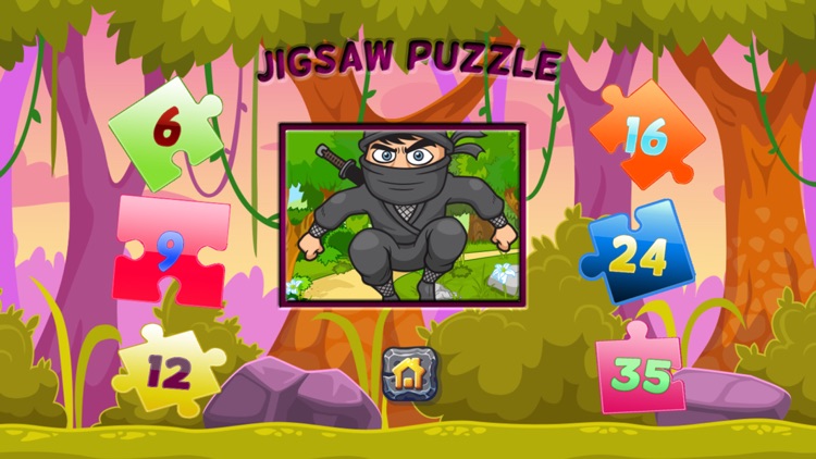 Jigsaw Puzzle Ninja for Kids and Toddler