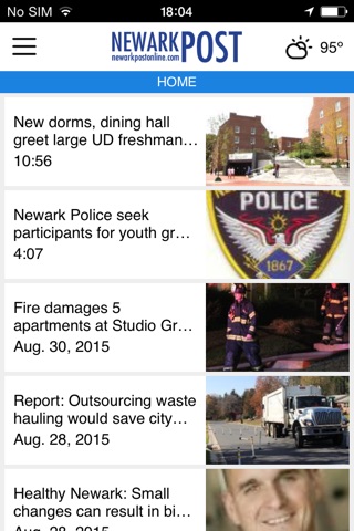 Newark Post Online screenshot 2