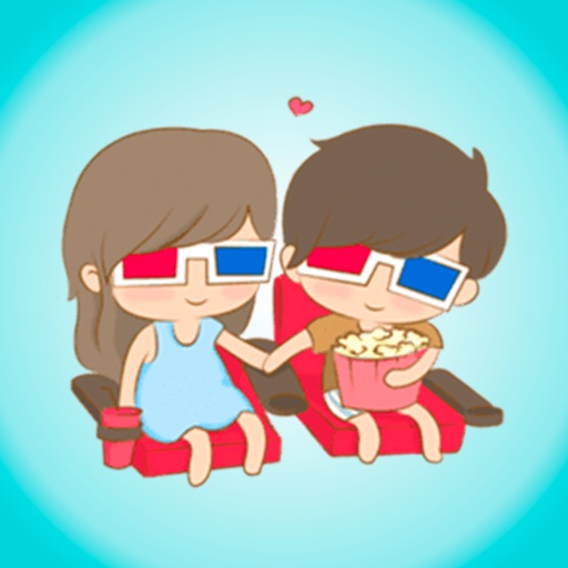 Lovely Couple ● Heart and Soul Stickers icon