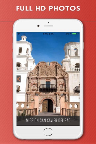 Tucson Travel Guide with Offline City Street Map screenshot 2