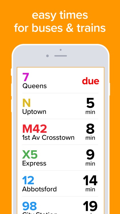 NYC Total Transit: MTA subway map + bus times