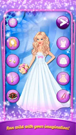Game screenshot Blonde Bride in Wedding Salon - Dress up game hack
