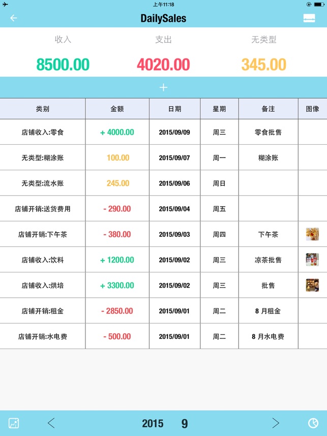 生意記帳 DailySales HD - 生意工具,管理進銷存(圖5)-速報App