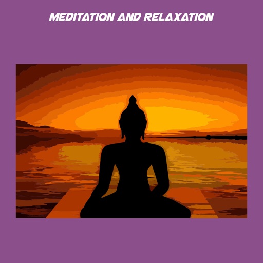 Meditation and relaxation icon