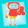 Red Kind Robot - Stickers for iMessage