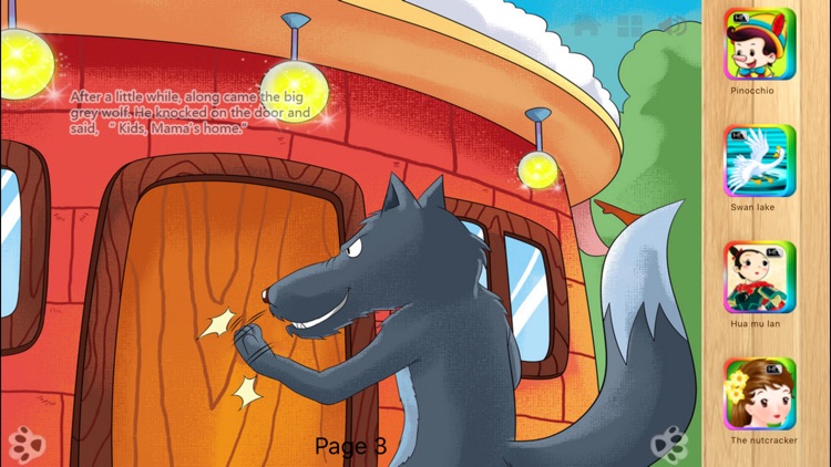 Wolf and the Seven Little Goats - Interactive Book screenshot-3