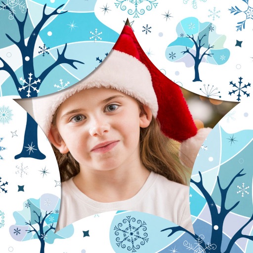 Holiday Xmas Picture Frame - Picture Editor Icon