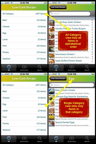 Low Carb Recipe screenshot 2