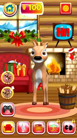 Game screenshot Talking Reindeer mod apk