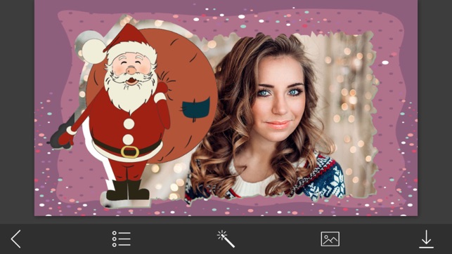 Santa claus Picture Frames - Creator and Editor(圖2)-速報App