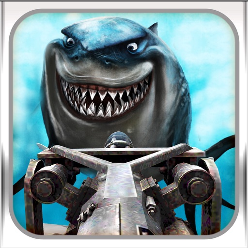 Flying Shark Attack Chase - Sea Shark Evolution icon