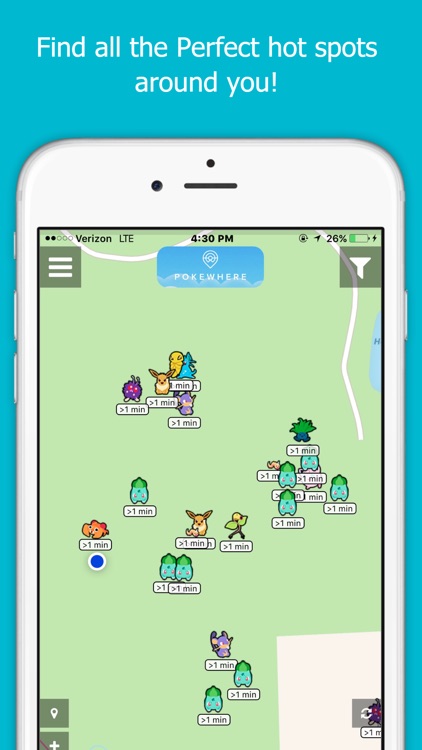PokeWhere - Live Radar Map for Pokemon GO
