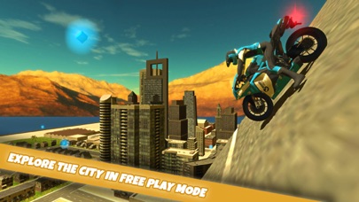 How to cancel & delete Motorbike Dubai City Driving Simultor 3D 2015 : Expensive motorbikes street racing by rich driver from iphone & ipad 1