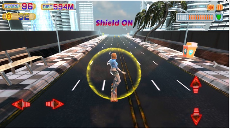 Surfer Chick: Dash, Jump & Dodge Skate 3D Action