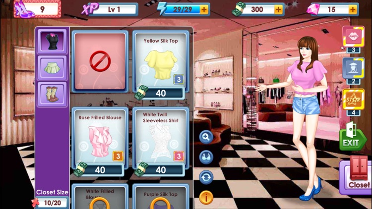 Romance in Paris: Girl city game screenshot-4