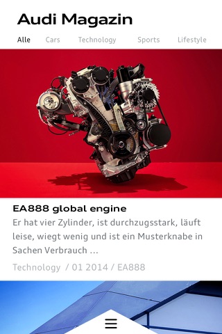 Audi Magazine screenshot 2