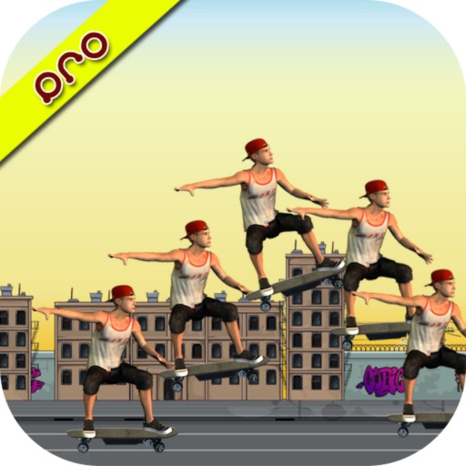 Skateboard Traffic Highway Racing + Skateboarding Subway Rider Race Pro iOS App