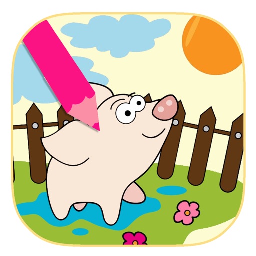 Pep Pig Holiday Game Coloring Page For Education icon