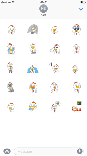 Excited Chicken - Animated Stickers And Emoticon(圖1)-速報App