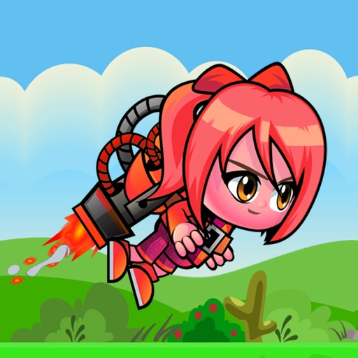 Jetpack Red Girl iOS App