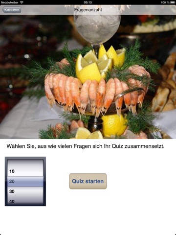 Gourmetquiz screenshot 3