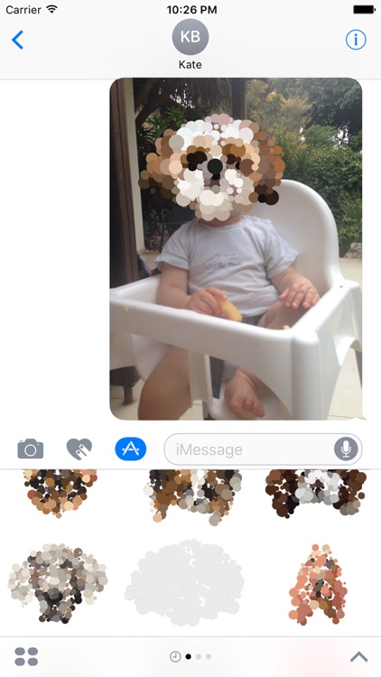 Dotted Dogs Stickers