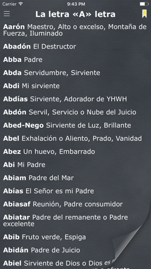 Nombres Biblicos y su Significado - Biblical Names(圖2)-速報App