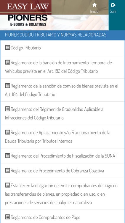 Easy Law Ebooks Pioneer screenshot-3