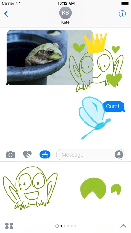 Froggy sticker pack - cute funny stickers