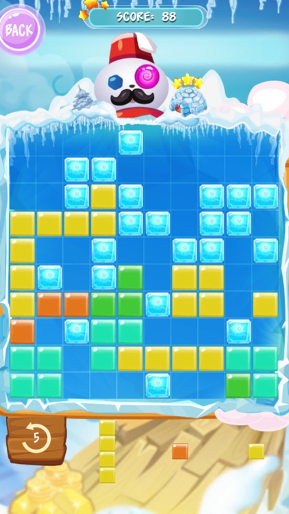 Block Puzzle for 1010 tiles: Winter blocks game