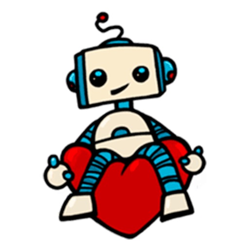 Lovely Robot Stickers! icon