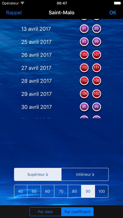 iMarées 2017 - Annuaire des marées en France