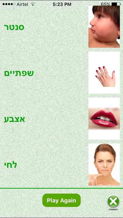 FlashCards Hebrew Lesson screenshot-4