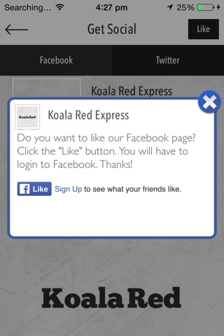 Koala Red Express screenshot 2