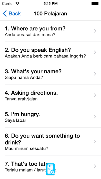 How to cancel & delete English Study for Indonesian Speakers - Inggris from iphone & ipad 4