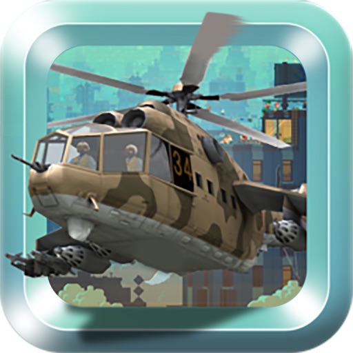 X Helicopter Flight 3D Pro Icon