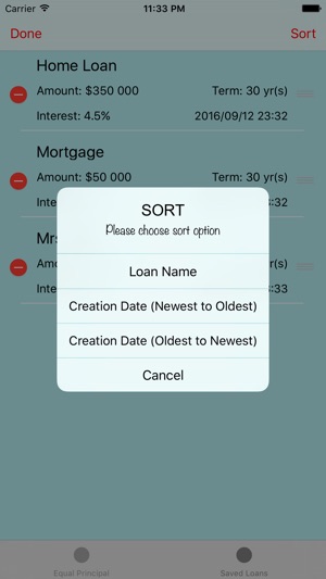 Loan Manager: Calculate loans with Equal Principal(圖5)-速報App