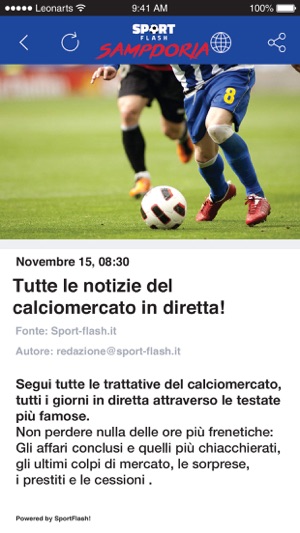 SportFlash Sampdoria(圖1)-速報App