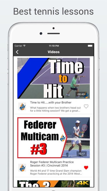 Tennis Tutorial - Best videos handpicked by pros