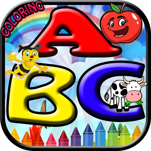 Kids Coloring Book For ABC icon