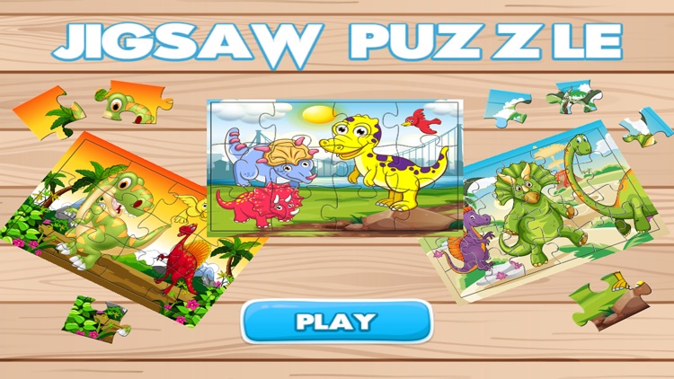 Baby Dinosaur Puzzle Jigsaw Game For Preschool Kid screenshot-4