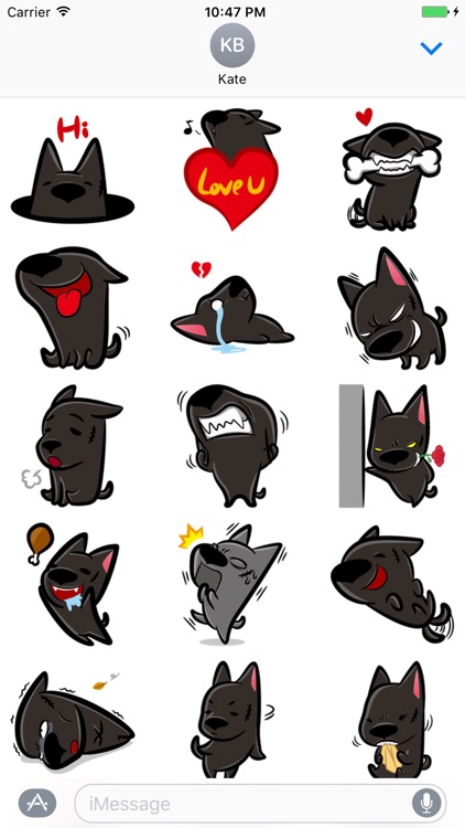 Little Dog - Cutest dog stickers for iMessage