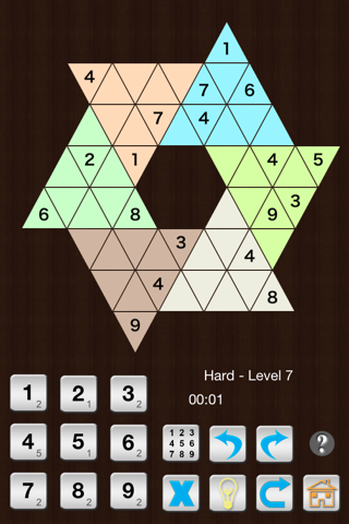Star Sudoku - Six Triangles screenshot 4